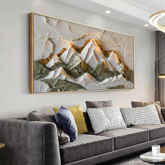 Quadro Montanhas Abstratas