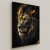 Quadro Leão Raios de fogo - loja online