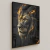 Quadro Leão Raios de fogo - Decorarte Brasil | A Melhor Loja para comprar Quadros Decorativos do Brasil, com entrega rápida e qualidade PREMIUM.