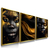 Quadros Negra Gold - Decorarte Brasil | A Melhor Loja para comprar Quadros Decorativos do Brasil, com entrega rápida e qualidade PREMIUM.