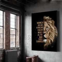 Quadro Mindset Lion