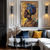 Quadro Negra Gold Abstract - comprar online