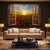 Quadro Decorativo Janela E Rosas