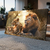 Quadro Familia De Leão 3 Filhotes II - comprar online