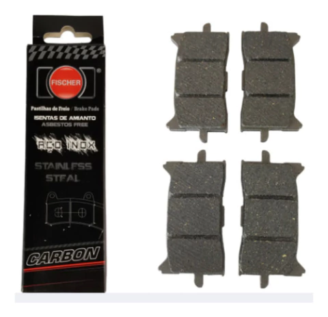 Kit Pastilha Fischer Dianteira Cb650r Abs Cbr650r Abs Crf L Africa Twin 1000 1100