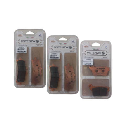 Kit Pastilha Freio Suzuki Srad Gsxr 1000 750 2014 A 2019 - comprar online