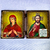 díptico Nossa Senhora das Dores/das Sete Espadas e Pantokrator