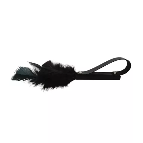 Pluma Love Negra - 25Cm