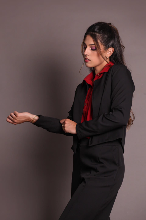 Chaqueta Humo (creppe sastrero)