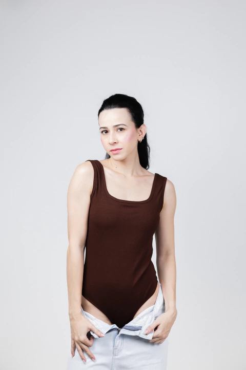 Body Paola - Marrom - comprar online