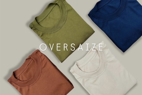 Banner da categoria T-SHIRTS BÁSICA OVERSIZED