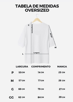T-shirt oversized preta - comprar online