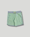 Short retrô elastano, verde cítrico com cinza - comprar online