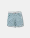 Short retrô elastano verde c/cinza - comprar online