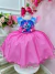 Vestido Infantil Lilo Stitch e Angel Saia Com Led Festas - Mirella Encanto Kids