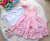 Vestido Bella Child Jardineira Doces - Doceria Rosa