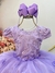 Vestido Infantil Lilás Jardim Encantado Damas Com Renda na internet