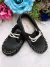 Sapatinho Mocassim Preto Com Cadarço Príncipes - comprar online
