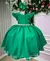 Vestido Ysa Kids Francine Verde Bandeira - comprar online