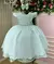 Vestido Ysa Kids Francine Verde Claro - comprar online