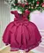 Vestido Ysa Kids Francine Marsala - Mirella Encanto Kids
