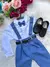 Conjunto Miss Cherry Leo Suspensorio Azul - comprar online