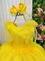 Vestido Marie Longo Mel Amarelo - loja online