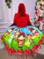 Vestido Infantil Temáticos da Gigi Princesa com Capa