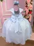 Vestido Giovanella/Giovanela Longo Valentina Azul Bebe - Mirella Encanto Kids