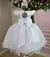 Vestido Marie Branco Ester - Mirella Encanto Kids