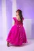 Vestido Marie Longo Amanda Pink - Mirella Encanto Kids
