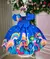 Vestido Tematicos Ysa Kids Divertidamente Azul na internet