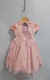 Vestido Infantil Rose Jardim Encantado Com Renda Festas - Mirella Encanto Kids
