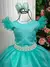 Vestido Marie Longo Amanda Verde Tiffany - Mirella Encanto Kids