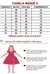 Vestido Marie Longo Larissa Marsala - Mirella Encanto Kids