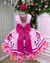 Vestido Infantil Temáticos Luxo Luluca Rosa na internet