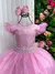 Vestido Marie Longo Amanda Rosa Bebe - Mirella Encanto Kids