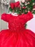 Vestido Juvenil Miss Cherry Paloma Vermelho - comprar online