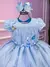 Vestido Vila Lele Jardim Encantado Alice Azul Bebe - comprar online