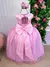 Vestido Marie Longo Larissa Rosa Bebe na internet