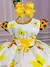 Vestido Marie Jardim de Girassol Modelo - comprar online