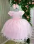 Vestido Menina Bonita Dafne Rosa Bebe