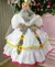 Vestido Junino Banana Club Luxo Noiva/Noivinha Branco