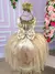 Vestido Infantil Enjoy Juvenil Helena Dourado na internet