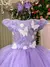 Vestido Marie Jardim Encantado Lilás - loja online