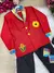 Conjunto Junino Belli Seu Zéca Terno Vermelho - comprar online