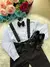 Conjunto Meninos Miss Cherry Leo Suspensorio Preto na internet