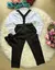Conjunto Meninos Miss Cherry Leo Suspensorio Preto - Mirella Encanto Kids