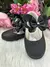 Sapatilha Flor Di MIla Baby Preta Gliter