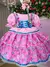 Vestido Bella Child Junino Quermesse Chique Rosa Bebe - comprar online